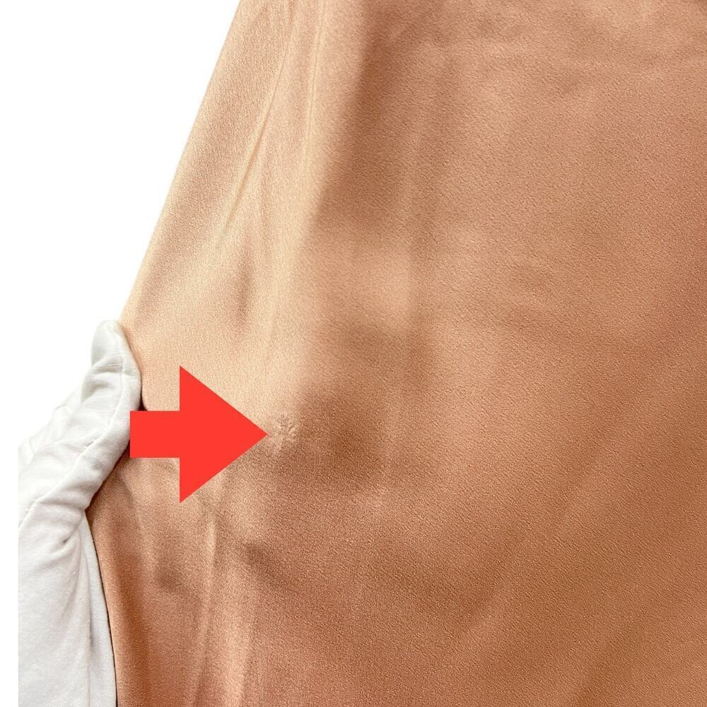 Show Me Your Mumu Verona Cowl Dress in Rose Gold Luxe Satin size Small - Picture 9 of 9